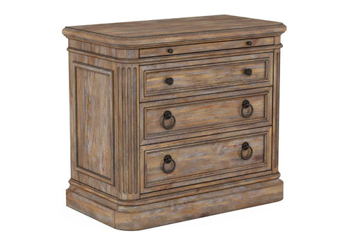 Furniture Architrave Nightstand in Rustic Pine image