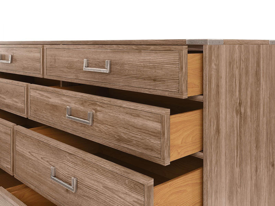 Furniture Passage Dresser in Light Oak