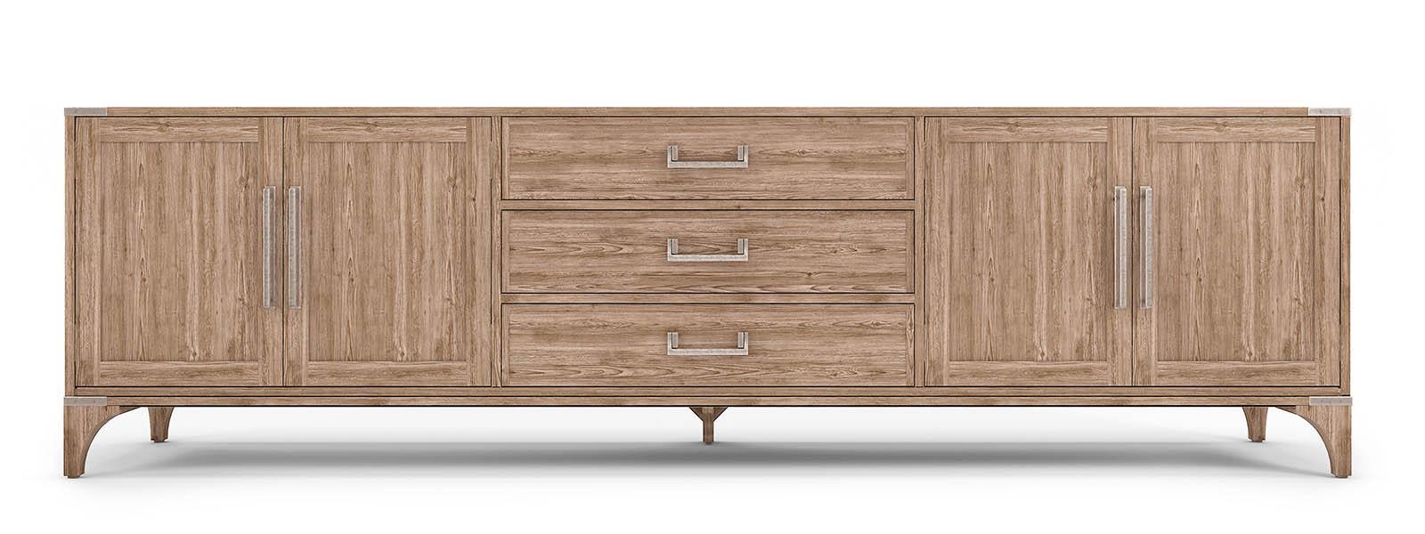 Furniture Passage Entertainment Cabinet in Light Oak