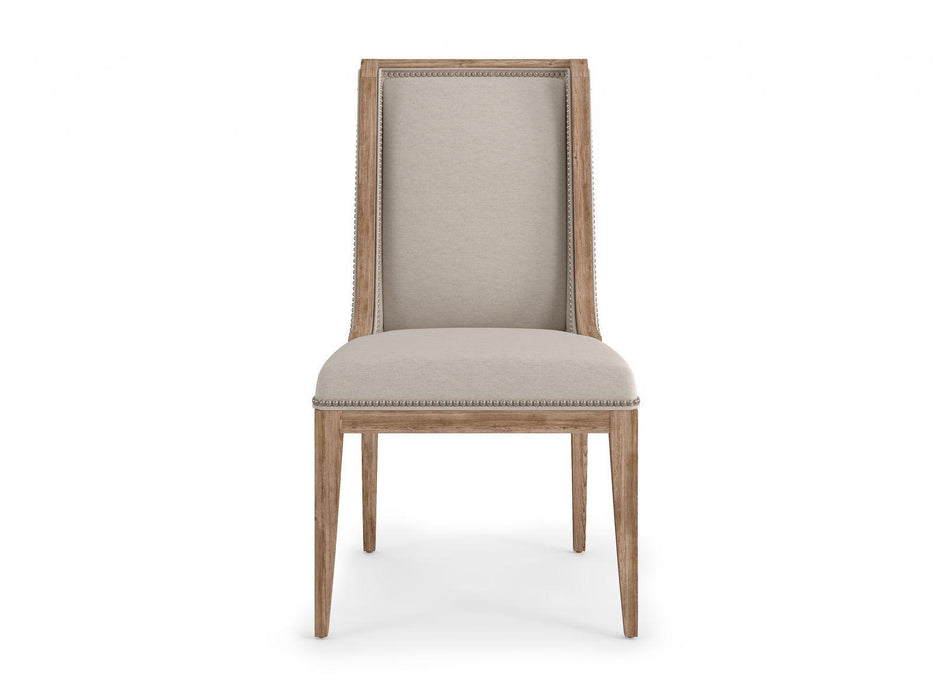 Furniture Passage Hostess/Sling Chair in Light Oak (Set of 2)