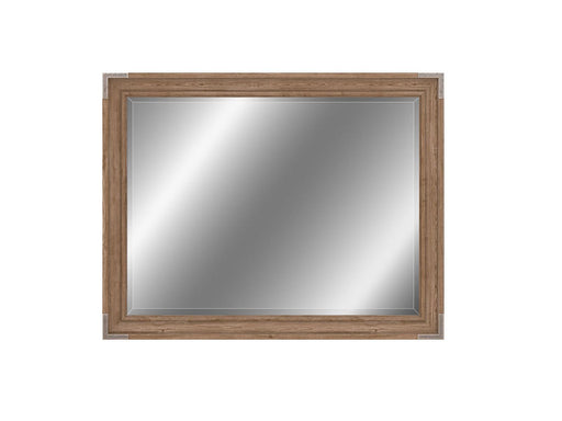 Furniture Passage Mirror in Light Oak image