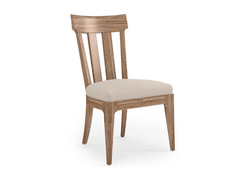 Furniture Passage Side Chair Slat Back in Light Oak (Set of 2) image