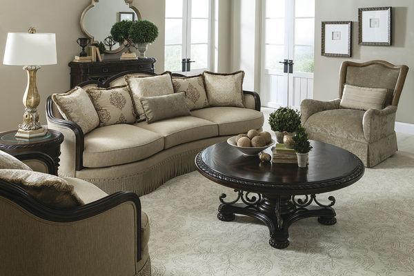 Giovanna Golden Quartz Sofa