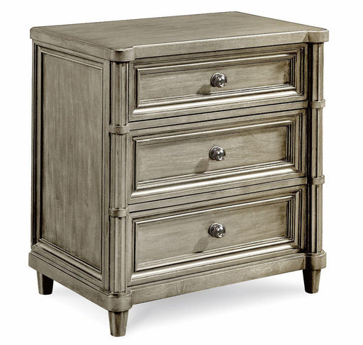 Morrissey 3 Drawer Eccles Nightstand in Glam image