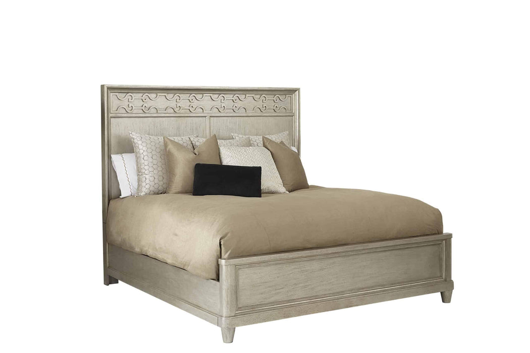 Morrissey Queen Cashin Panel Bed in Glam image