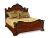 Old World Queen Estate Bed in Warm Pomegranate image