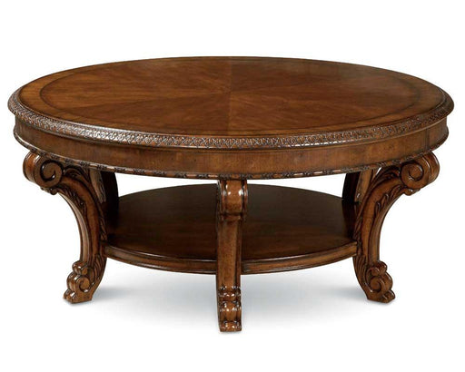 Old World Round Cocktail Table image