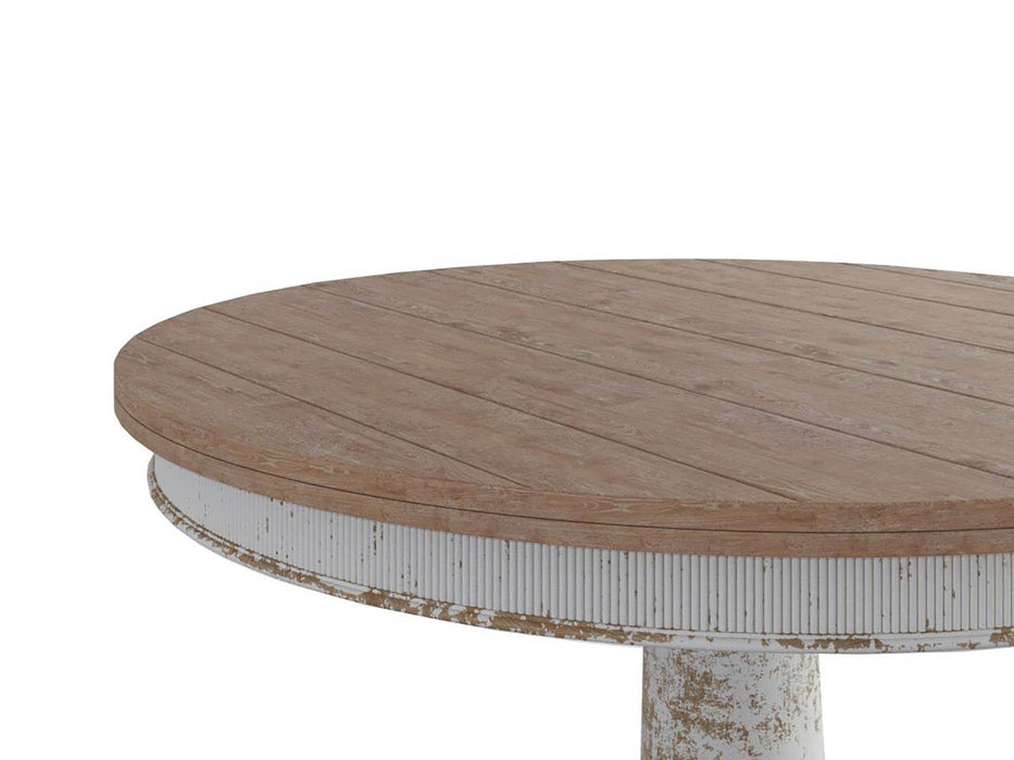 Furniture Palisade Round Dining Table in Cola