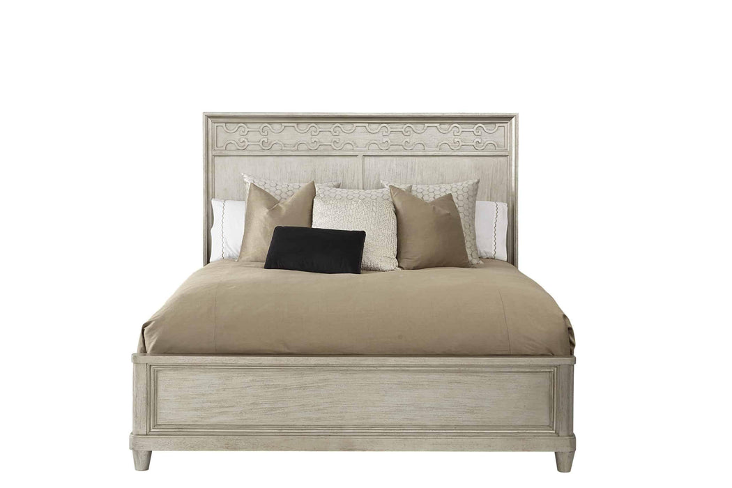 Morrissey Queen Cashin Panel Bed in Glam