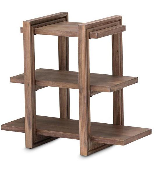 Hudson Ferry Chair Side Table in Driftwood