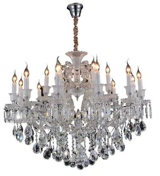 Lighting Chambord 25 Light Chandelier in Clear and Chrome image