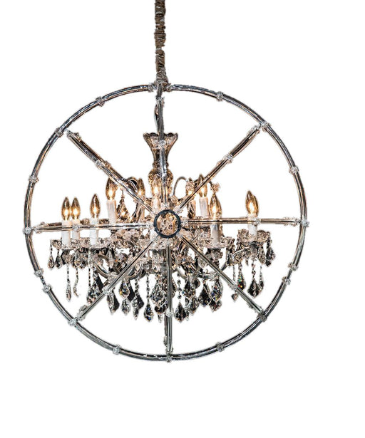 Lighting Pena 15 Light Chandelier in Clear and Chrome image