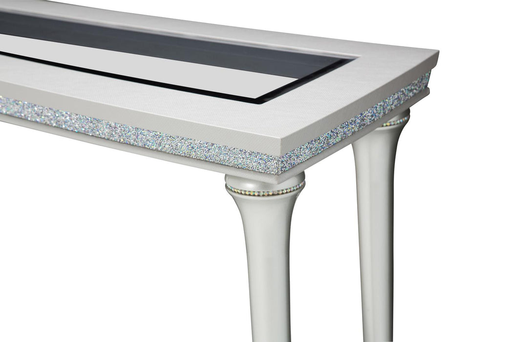 Melrose Plaza Console Table in Dove
