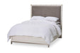 Menlo Station King Panel Bed w/ Fabric Insert in Eucalyptus image