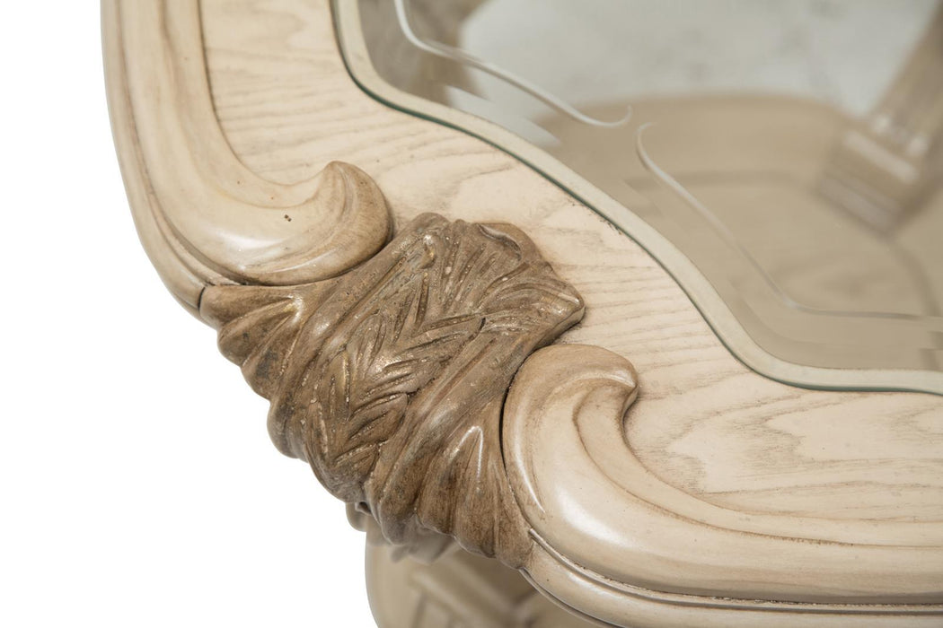 Platine de Royale End Table in Champagne