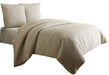 Dash 3-pc Queen Coverlet Set in Natural image