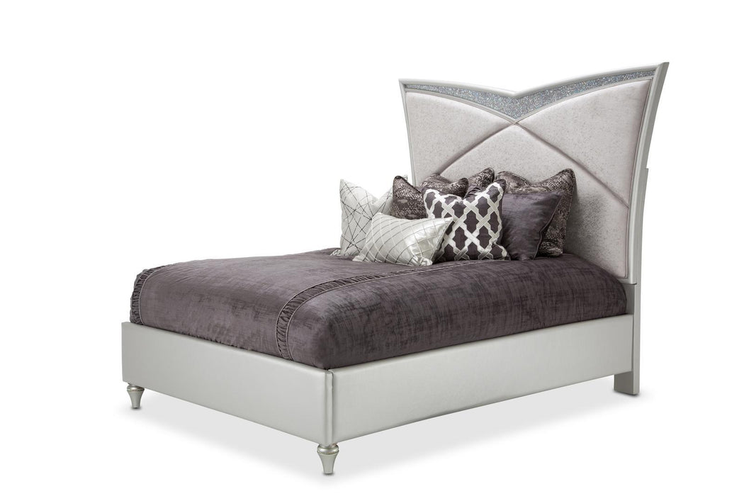 Melrose Plaza California King Upholstered Bed in Dove 9019000CK-118