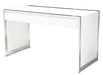 State St Writing Desk in Glossy White image