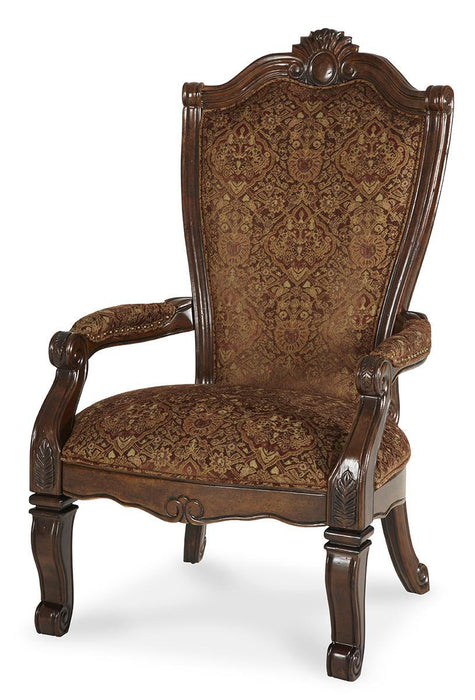 Windsor Court Arm Chair in Vintage Fruitwood