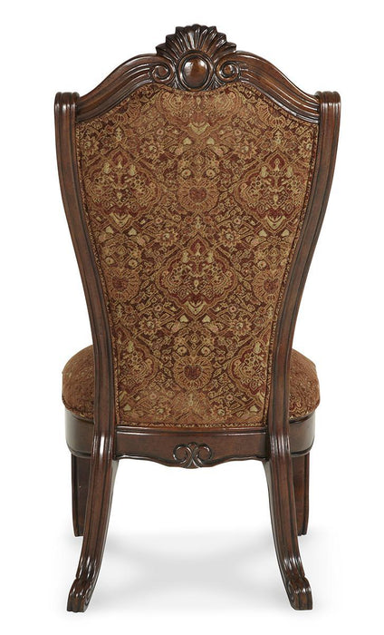 Windsor Court Side Chair in Vintage Fruitwood
