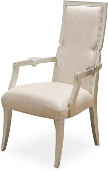 Camden Court Dining Arm Chair in Pearl