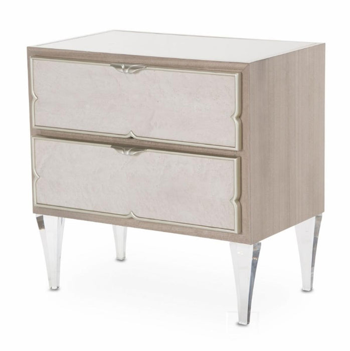 Camden Court Nightstand in Pearl