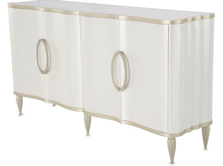 Furniture London Place Sideboard in Creamy Pearl