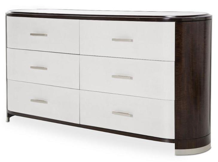 Paris Chic 6 Drawer Dresser in Espresso