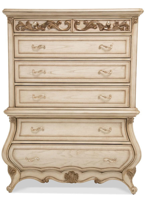 Platine de Royale 6 Drawer Chest in Champagne 09070-201