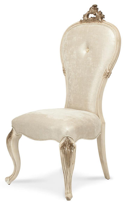 Platine de Royale Side Chair in Champagne