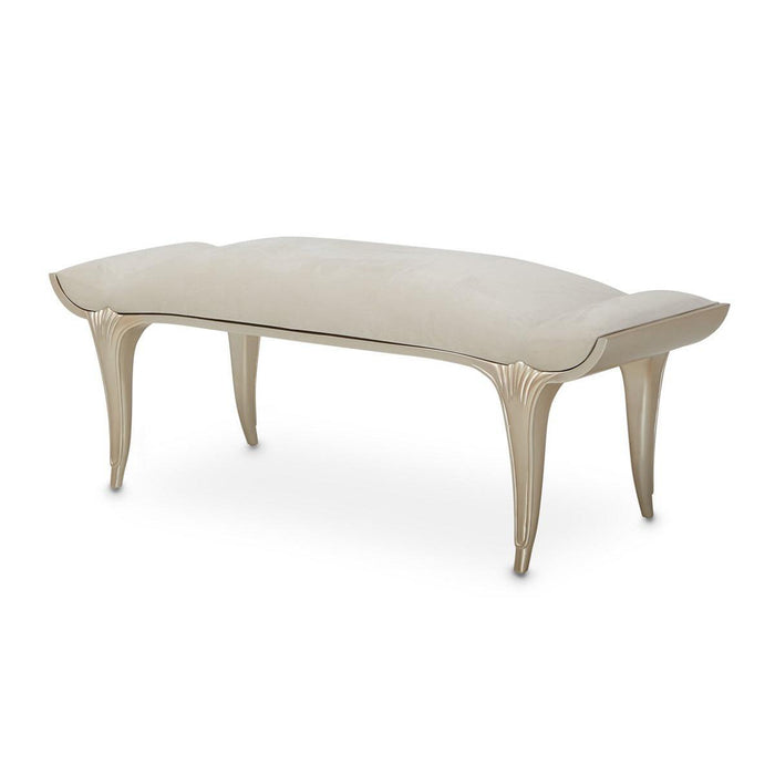 Villa Cherie Bed Bench in Caramel