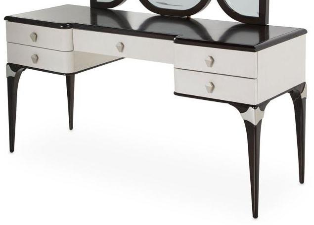 Paris Chic Vanity/Desk in Espresso