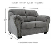 Allmaxx Loveseat - Furniture City (CA)l