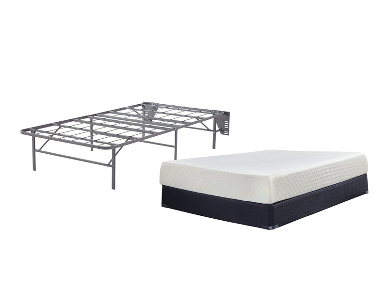 10 Inch Chime Memory Foam Mattress Set - Furniture City (CA)l
