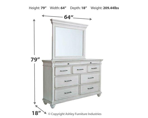 Kanwyn Dresser and Mirror - Furniture City (CA)l