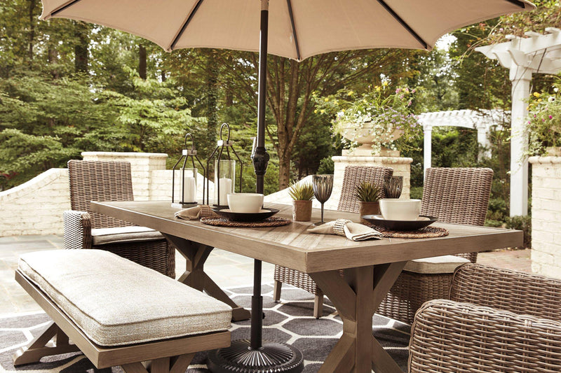 Beachcroft Outdoor Dining Table - Furniture City (CA)l