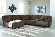 Top Tier Reclining Sectional with Chaise - Furniture City (CA)l