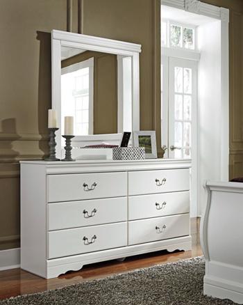 Anarasia Dresser and Mirror - Furniture City (CA)l