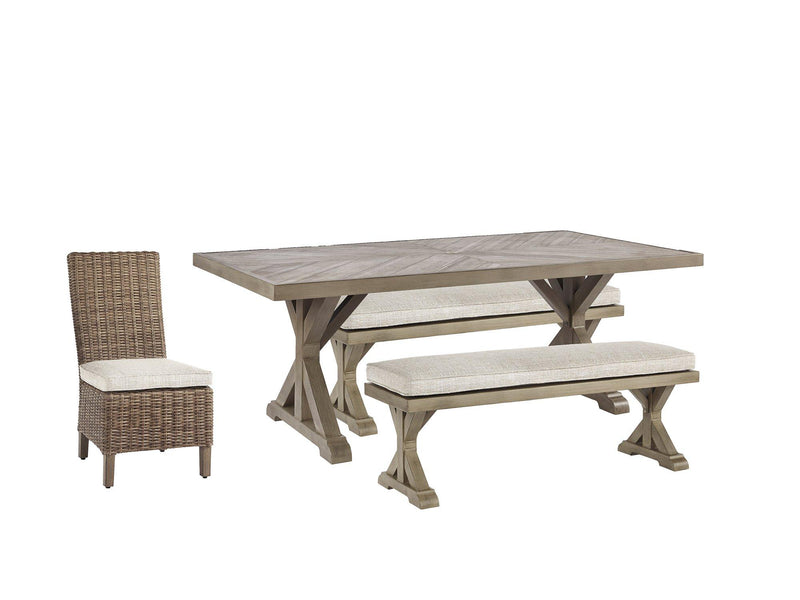 Beachcroft Outdoor Dining Set - Furniture City (CA)l