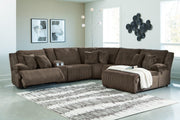 Top Tier Reclining Sectional with Chaise - Furniture City (CA)l