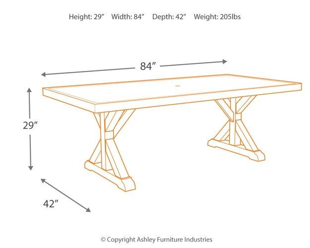 Beachcroft Outdoor Dining Set - Furniture City (CA)l