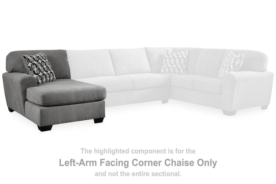 Birkdale Court Sectional with Chaise - Furniture City (CA)l