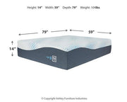 Millennium Cushion Firm Gel Memory Foam Hybrid Mattress - Furniture City (CA)l