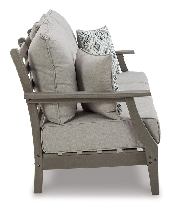 Visola Outdoor Sofa and Loveseat Set - Furniture City (CA)l