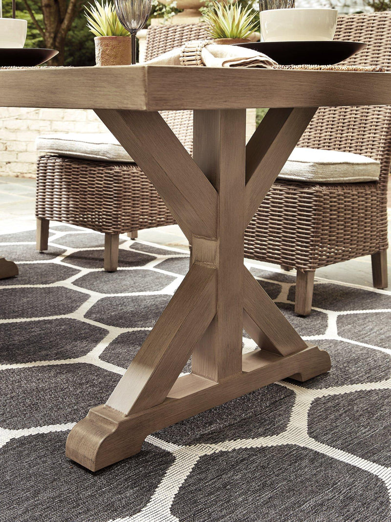 Beachcroft Outdoor Dining Table - Furniture City (CA)l