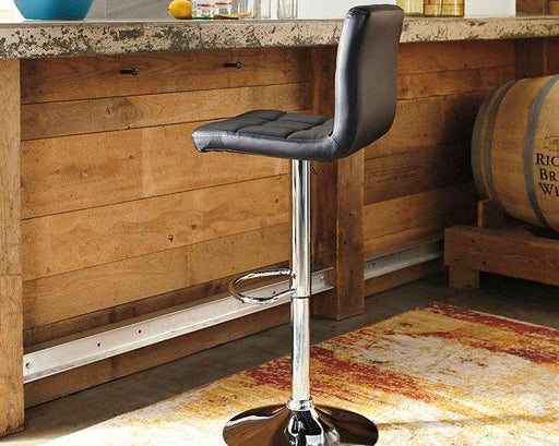Bellatier Adjustable Height Bar Stool - Furniture City (CA)l