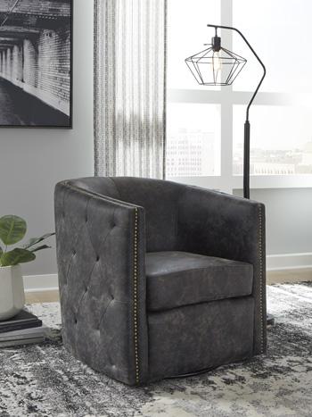 Brentlow Swivel Accent Chair - Furniture City (CA)l