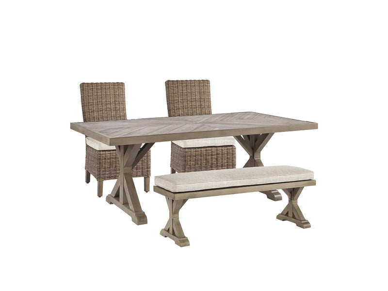 Beachcroft Outdoor Dining Set - Furniture City (CA)l