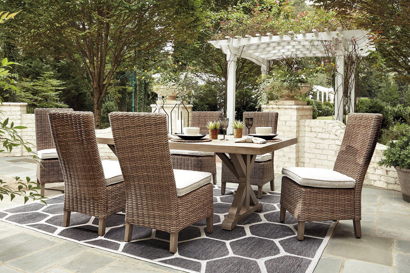 Beachcroft Outdoor Dining Set - Furniture City (CA)l