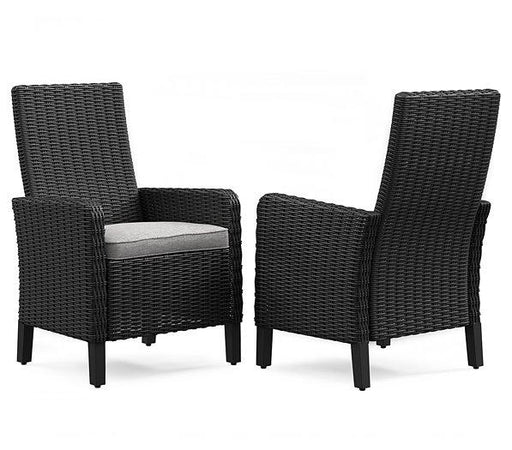 Beachcroft Outdoor Arm Chair with Cushion (Set of 2) - Furniture City (CA)l